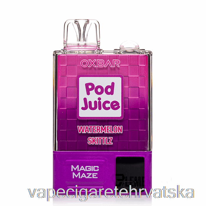 Vape Cigarete Oxbar Magic Maze Pro 10000 Jednokratna Lubenica Skittlz - Sok Od Mahuna